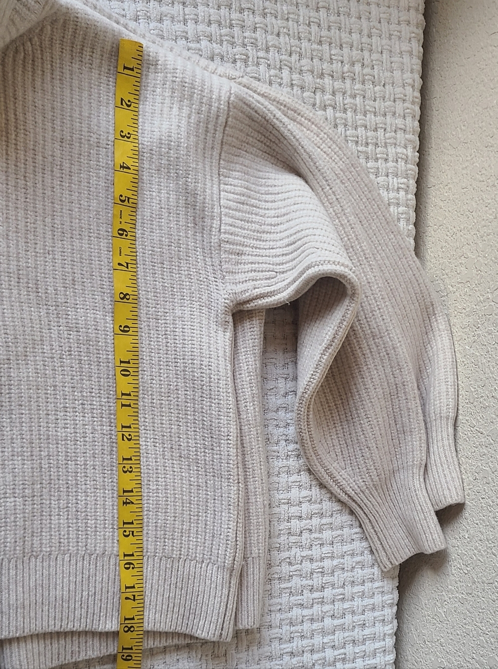 Everlane Cream Half-Zip Turtleneck Sweater - Picture 5 of 7